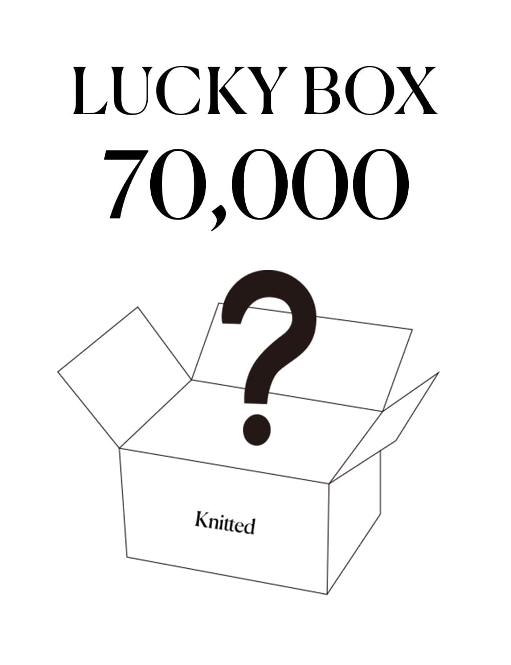 [니티드] LUCKY BOX 7만원